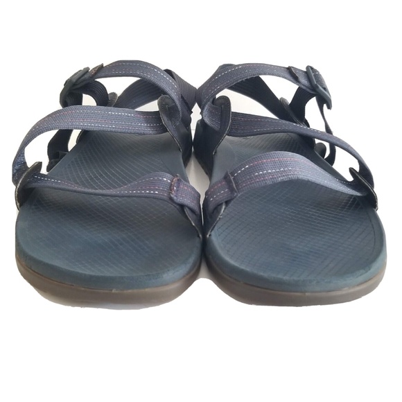 Chaco Men\'s Lowdown Blue Outdoor Hiking Sport Sandals Adjustable Strap Low Sz 12 main image 7